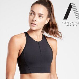 Athleta Alex Felix Built In Bra Workout Top - Black